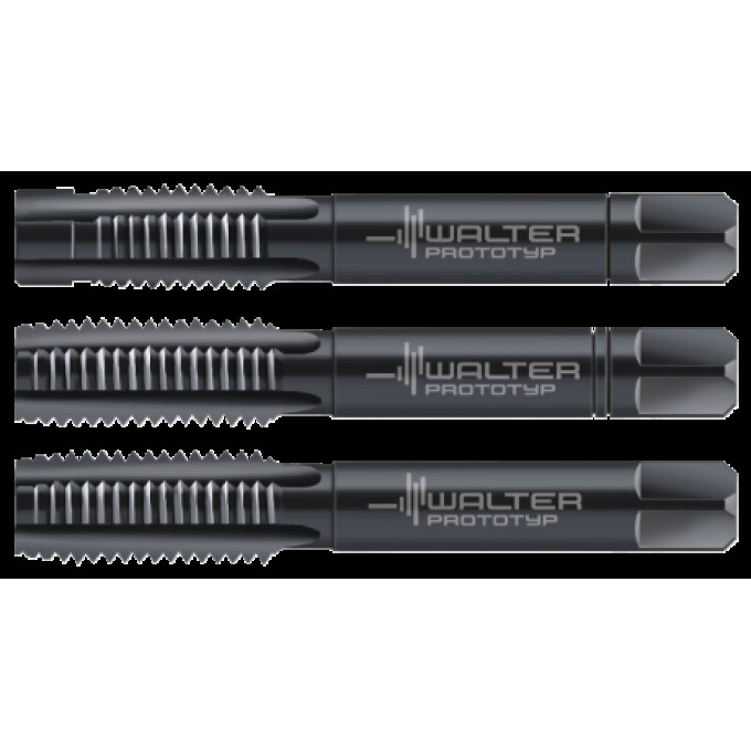 Набор ручных метчиков HSS-E Walter 30063-M10 WALTER TOOLS 535619